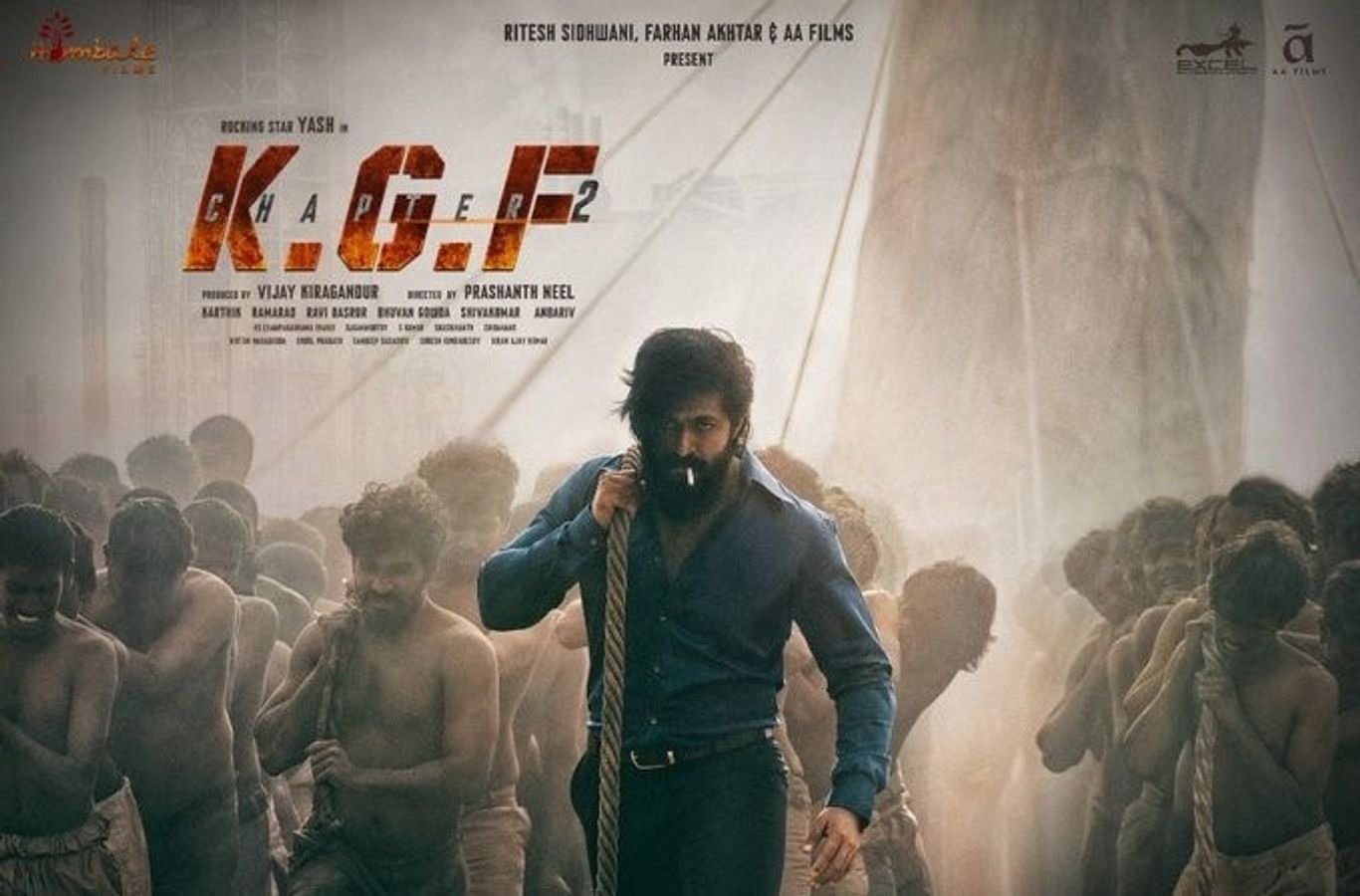 KGF 2 movie poster